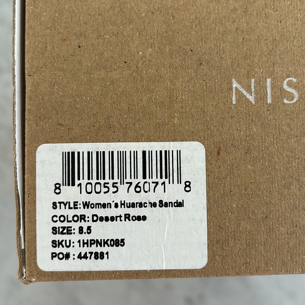 Nisolo Women’s Huarache Sandals Size 8.5 Desert Rose Pink - Picture 3 of 4